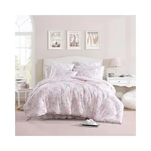 Twin XL Comforter Set, Reversible Cotton Bedding with Matching Sham(s), Farmhouse Home Décor