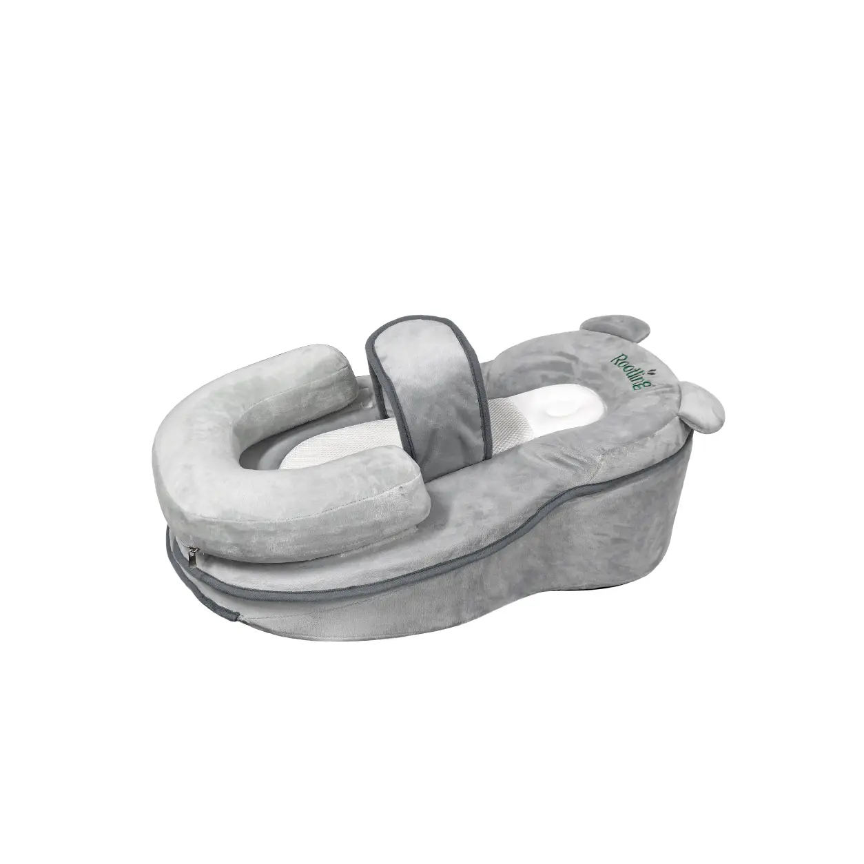 Rootling 2-in-1 Nursing pillow ， Detachable Wedge, Adjustable Footrest & Side Armrests,