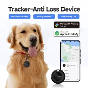 MiLi GPS Tracker Finders & Accessories Apple & Google Certified Bluetooth  for Car Keys Dog Cat,LuggageSmart TrackerLocatorfor Kidsbag, Luggage Pet  Backpack,Wallet,Pets-Replaceable Battery-Travel gps tracker Device 1-Pack
