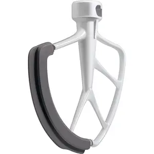 6 Quart Flex Edge Beater for Bowl-Lift Stand Mixers, Paddle Attachment Mixer Accessory