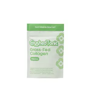 Matcha Collagen - for Skin, Hair & Health - Green Tea - Gluten Free GMO Free Skin Care Hair & Nail Care Healthcare Supplement Fitness Edible Dietary Beauty Protein