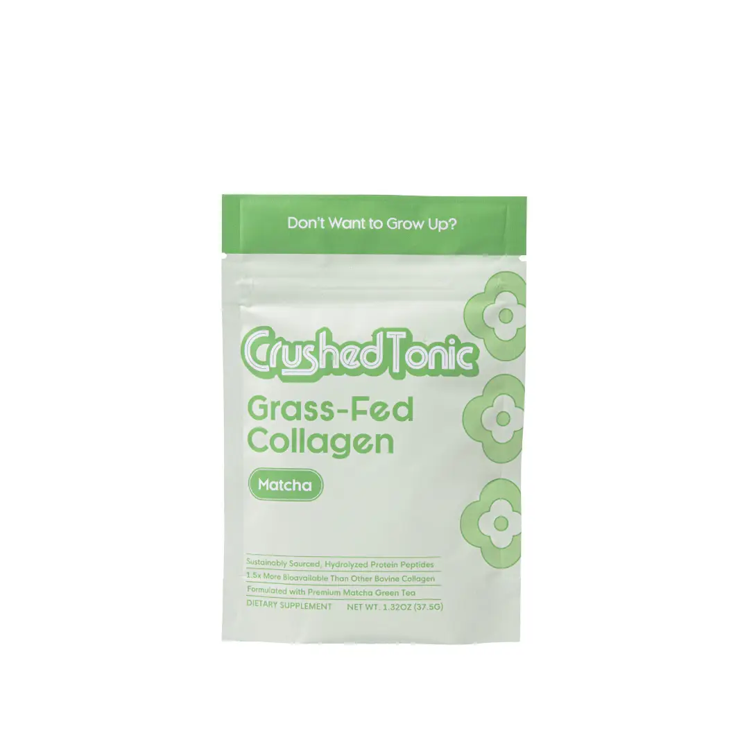 Matcha Collagen - for Skin, Hair & Health - Green Tea - Gluten Free GMO Free Skin Care Hair & Nail Care Healthcare Supplement Fitness Edible Dietary B