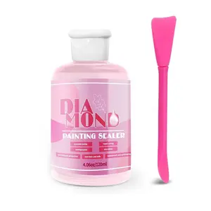 Diamond Painting Sealer, Adhesive with Applicator, Retains Diamond Sparkle, Ideal for Adult Puzzles, Enhances Craft Projects