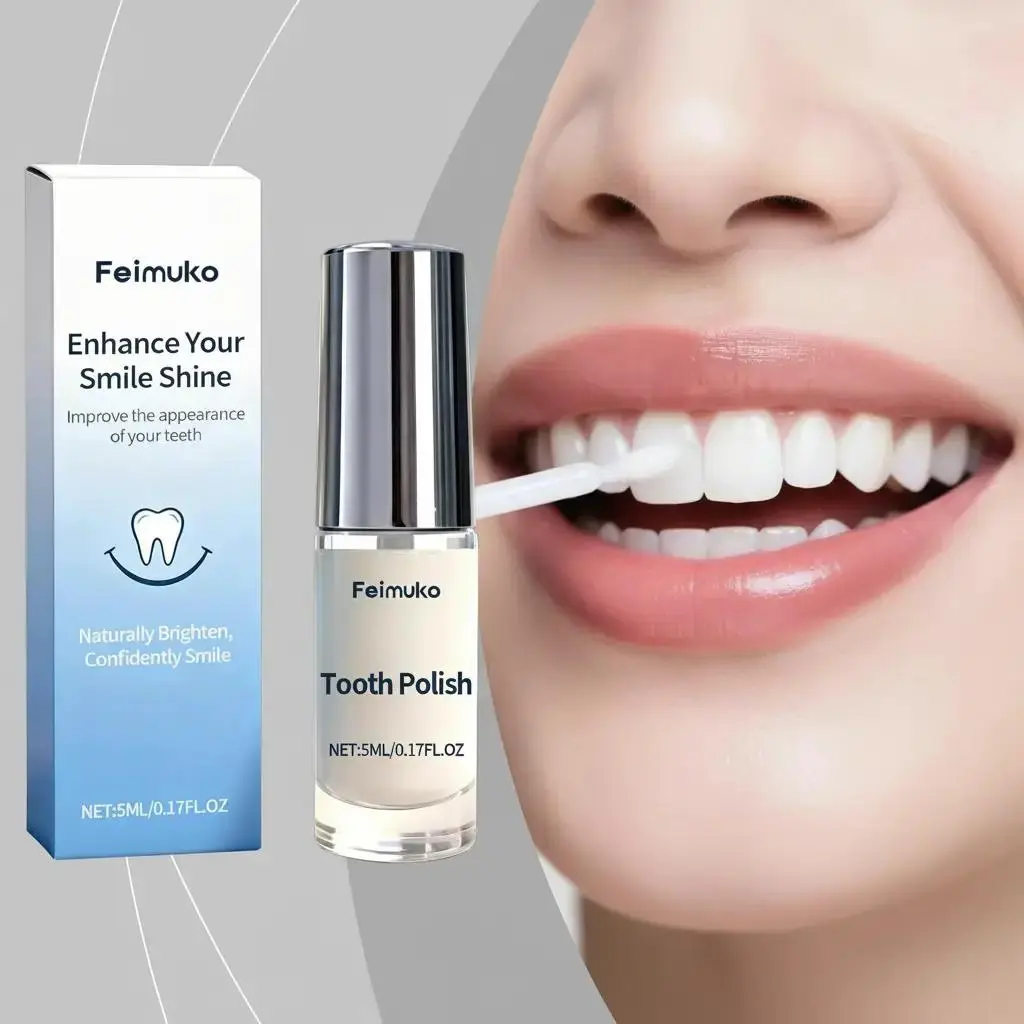 Daily Oral Care Dental Paint - Potassium Sorb. Teeth Whitener, Tooth Polish for Stain Removal, Fresh Breath & Natural Shine (Oral Teeth Whitening for Men, Women)