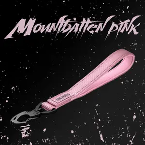 Mountbatten Pink!!!  OneTigris Bolt Dog Leash, 12IN/20IN, Reflective Nylon, No-Pull Training Lead for Medium to Large Dogs, Soft Padded Handle, Durable Tiger Tooth Metal Clip, Pink