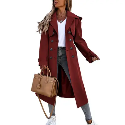 American Eagle Leather Trench TikTok Shop