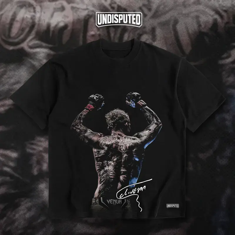HEAVYMETAL Charles "Do Bronx" Oliveira Champion Signature Heavy Cotton T-shirt MMA Fight Night Shirt Fan Apparel Classic Pump Cover Oversized Gift For Fans DTG Printed