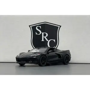 Chevrolet Corvette C8 - Black - Kinsmart 1:36 Diecast