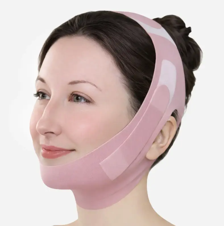 Reusable V-Line Lifting Face Shaper Mask - Facial Care Tools, Beauty Equipment, Skin Tightener, Double Chin Reducer, Face Contouring Strap for Enhanced Facial Appearance with Secure Fit