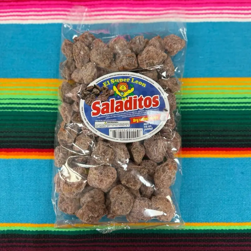 Saladitos El Super Leon (Dry Salted Plums)
