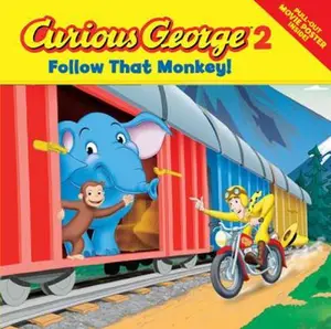 USED Book - Curious George 2: Follow That Monkey! by H. A. Rey (Paperback) - english