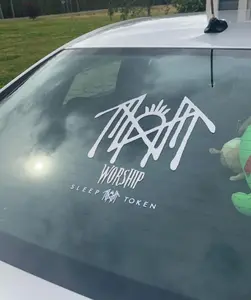 Sleep Token Car Decal - Premium Vinyl Sticker for Laptops Water Bottles Cars Notebooks High-grade UV-Printed Waterproof Weatherproof Super Adhesive