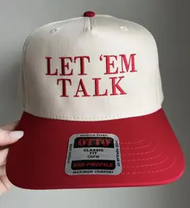 Let 'Em Talk Ty Myers Embroidered Baseball Cap Custom Thread Color Vintage Soft Cotton Adjustable Hat Trendy Streetwear Gift for Men & Women