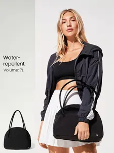 GLOWMODE Power Play Water-Repellent Storage Compartments Zipper Pockets Bowling Bag Gym Studio Travel Daily Casual