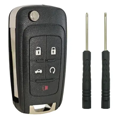 Replacement Key Fob Shell For Dodge Challenger Charger Durango Chrysler 300 - Keyless Entry Case