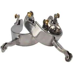 Schneiders Western Equitation Dime Rowel Spurs