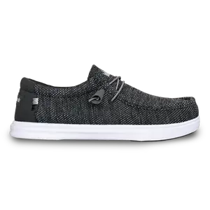 Brunswick Hero Black Knit Mens Universal Bowling Shoes