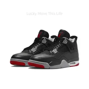 Retro fashion casual anti slip shock-absorbing high top basketball shoes black and red