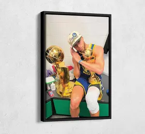 Stephen Curry Poster NBA Champion Poster Hangover - POSTER NO FRAME