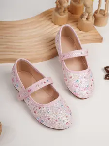 Glitter Princess Flat Shoes for Girls, Casual Low Heel Footwear for Students/ballet Dancers, Spring Summer Series