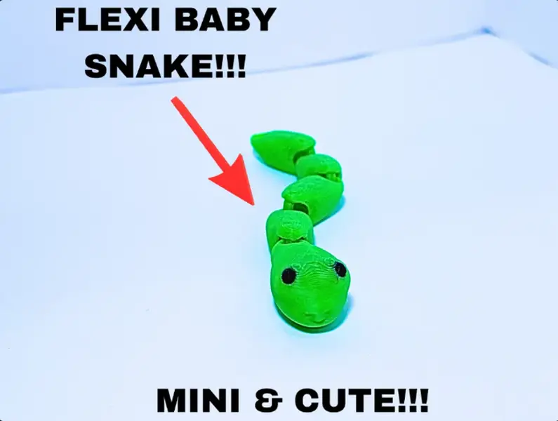 Flexi Baby Snake Fidget!