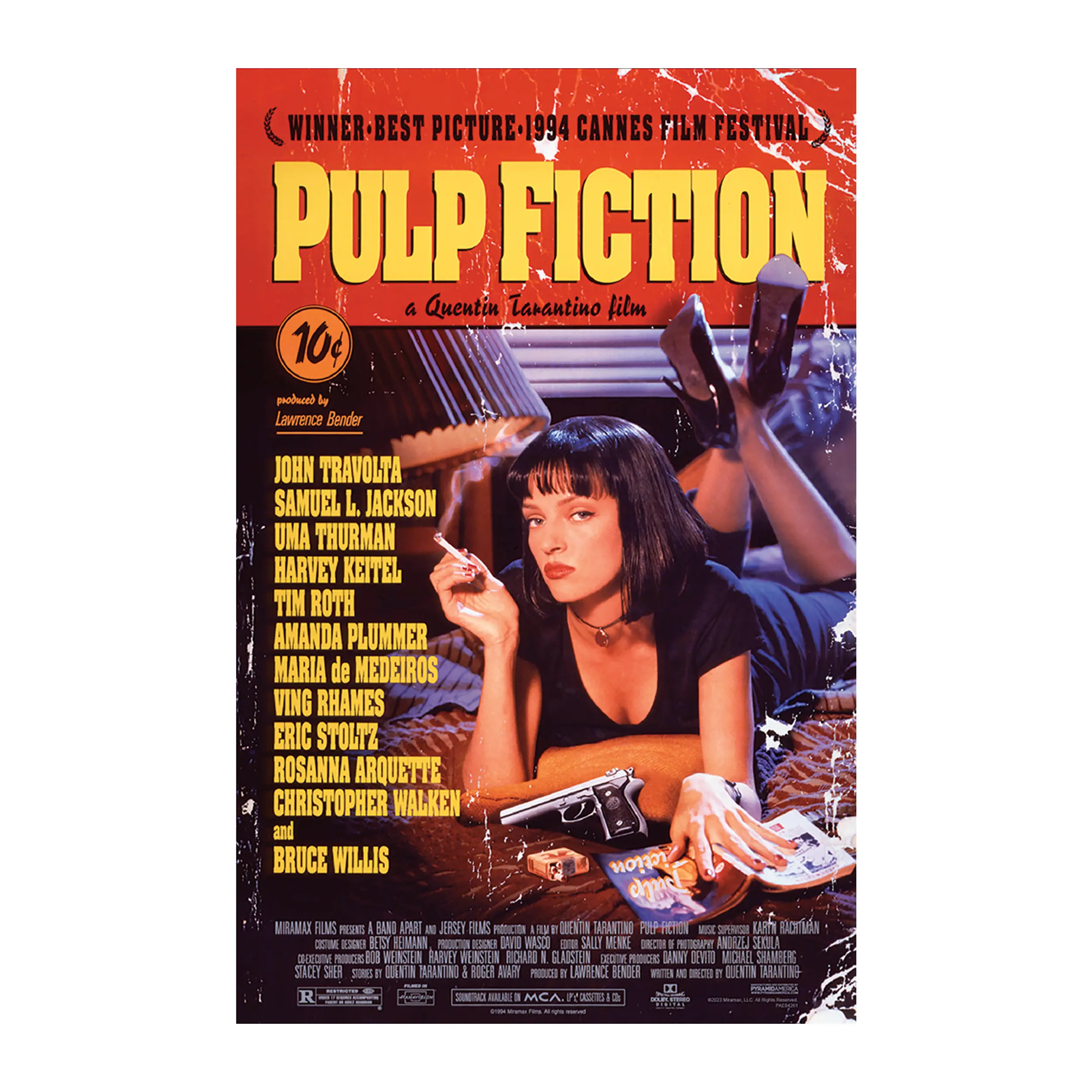 Pulp Fiction - Pf Billing - 11x17 Poster