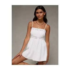 AE Lace Pintuck Romper