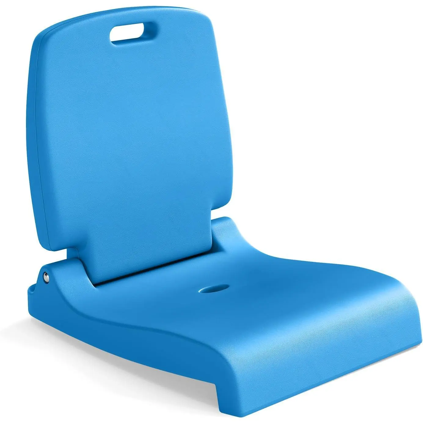 Foldable Poolside Chairs for Edge of Pool, Portable Pool Chair with Handle, Drainage Hole, Lightweight Folding Flip Seat for Beaches, Camping, Fishing, Tailgating, Lawn (Blue,1) Summervibes