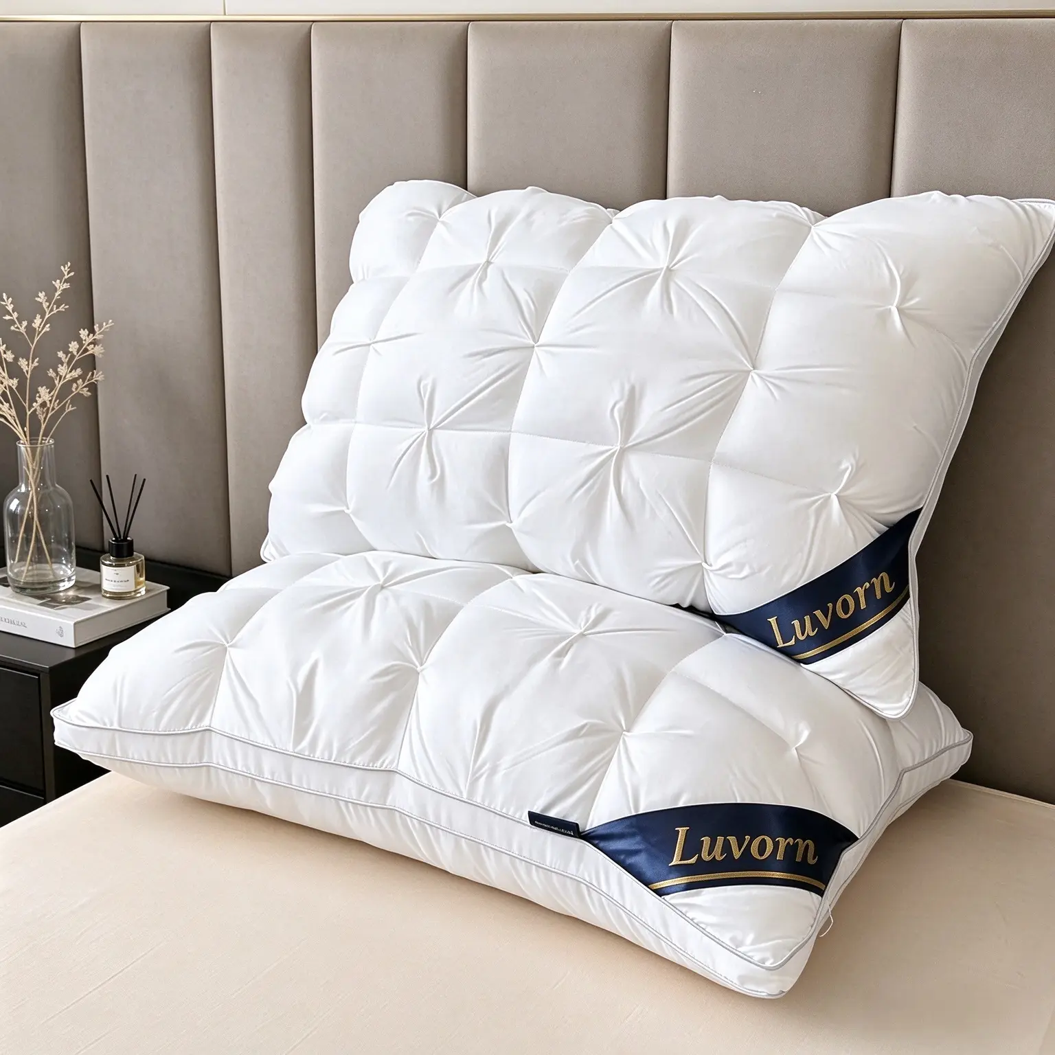 King size 2pcs LuxuryHotel "Cloud" Pillows