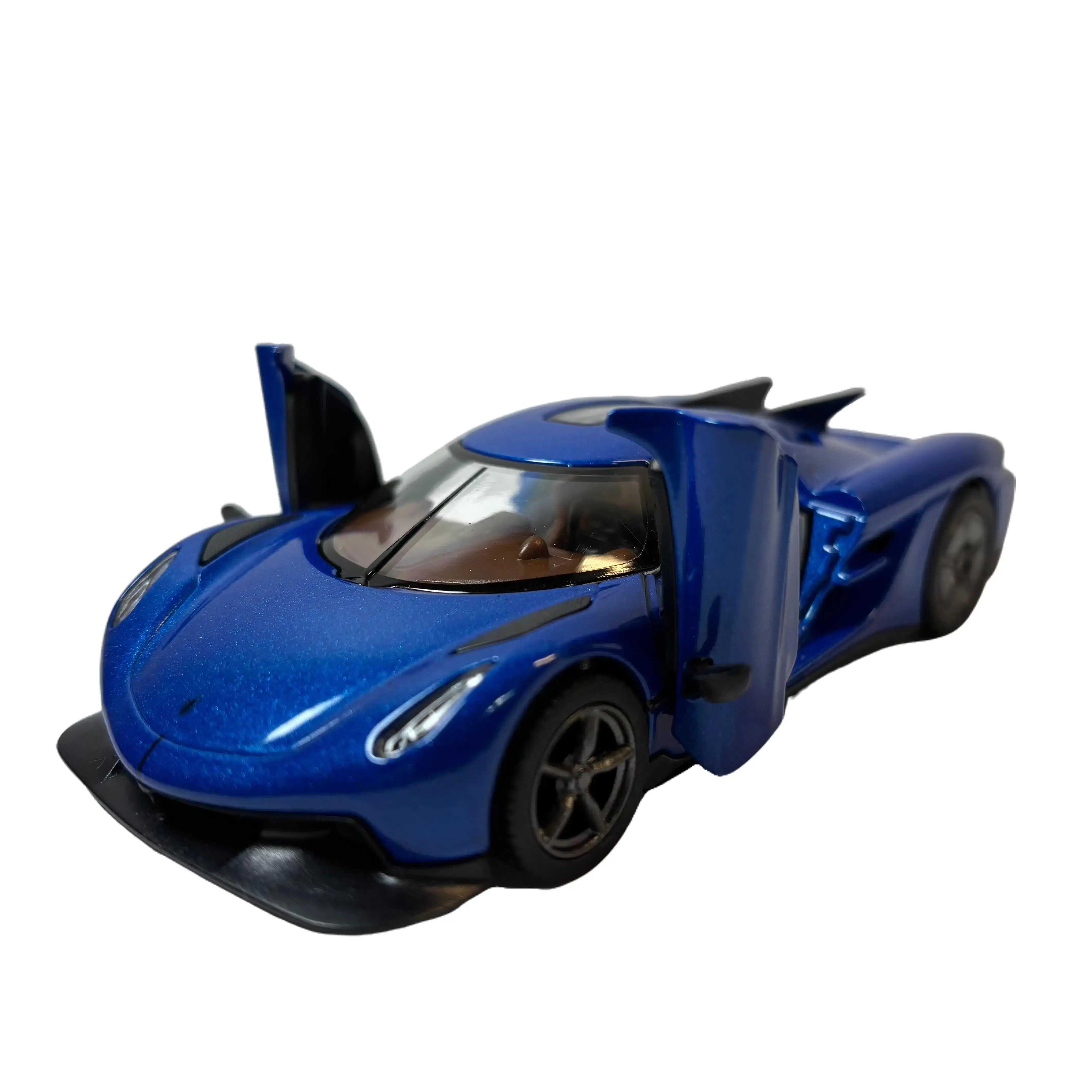 KINSMART KOENIGSEGG JESKO ABSOULT 1:36 Scale Die Cast Metal Model Toy Car with Openable Door & Pull-Back Action 5x2x1.35 inches