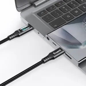 TRUSMI 100W USB-C Cable with Real-Time Power Display