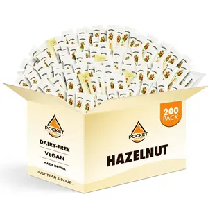 Pocket Pours Hazelnut Coffee Syrup - 200 Count