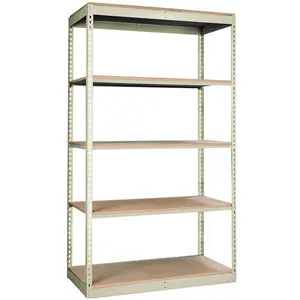 Hallowell 18 x 60 x 84 4- Shelf Boltless Shelving, Decking, 8000lb capacity WS-SRS362484-5SP