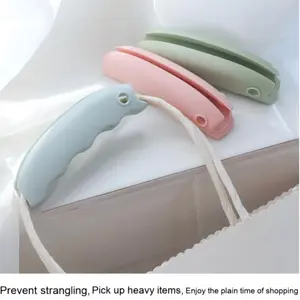 Ergonomic Shopping Bag Handles, Curved Design, Comfortable Grip, Prevents Hand Fatigue, Ideal for Heavy Lifting, Random Colors, 1/3/5/10 Pieces