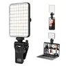 Rechargeable LED Selfie Ring Light with Clip - Cellphone/Mobile/Smartphone LED Lights Accessory for Magsafe-Compatible Vlogging Gear, iPhone, Android, iPad, Laptops, Zoom Calls