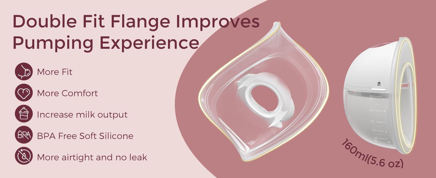 Momcozy Breast Pump Hands Free M5 & Momcozy Breastmilk Storing Bags 50pcs