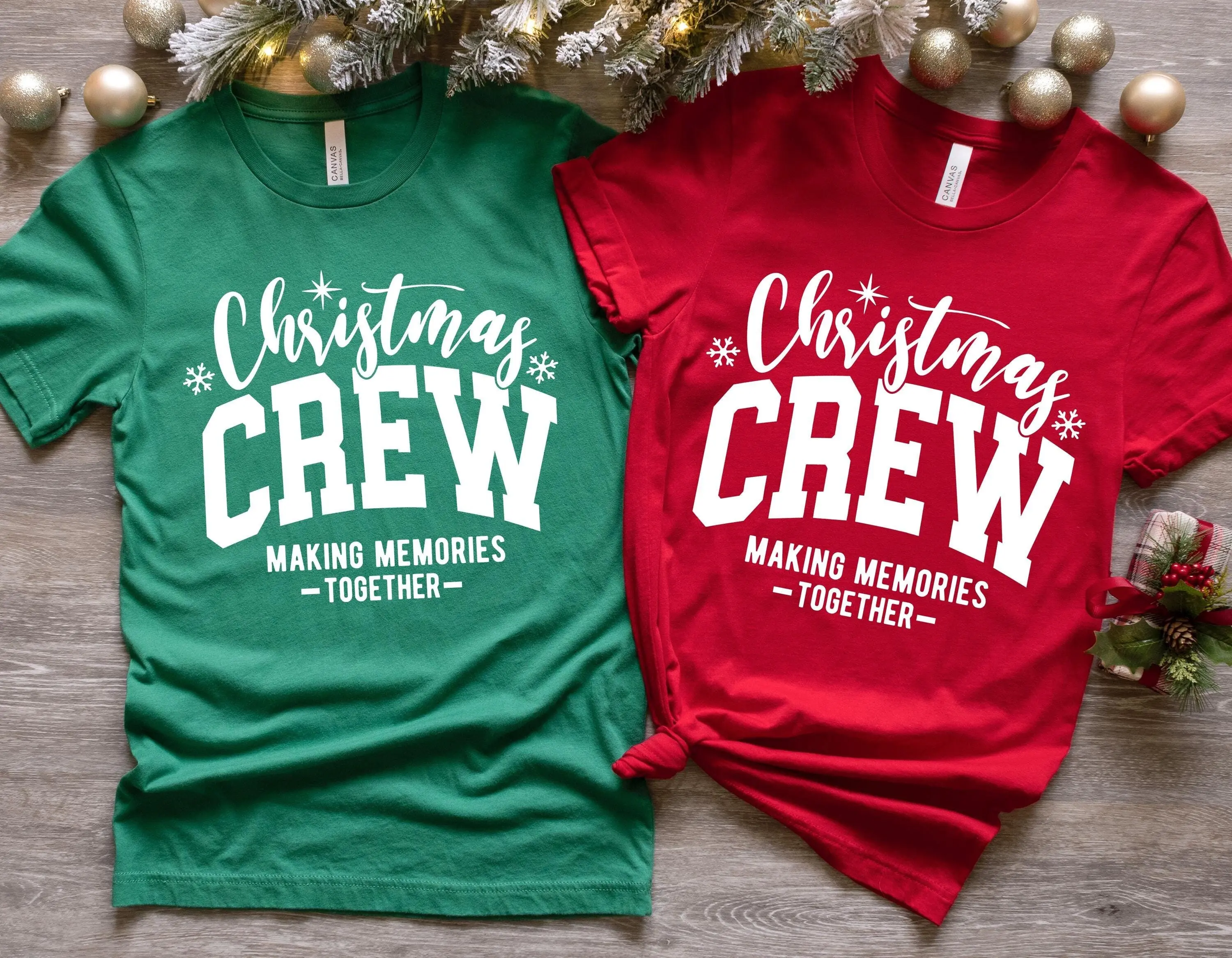 Christmas Crew 2026 T-Shirt, Family Matching Christmas 2026 Shirts, Cute Xmas Couple Outfits, Merry Xmas Holiday Party Graphic Tee, Matching Family Christmas Group Apparel, Festive Winter Holiday Season Clothing, Xmas Gift for Women & Men