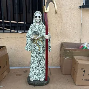 Money Holy death statue  26 inch