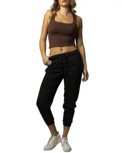 Kimes Ranch Women's Joanie Mid Rise Jogger Sweatpants - Wpa0000002-Bk001
