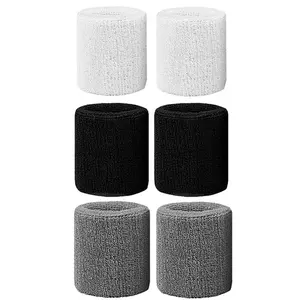 Sports Wristband, Fitness Sweat Band, Sweatband for Tennis, Basketball, Running, Gym, Working Out, Sports Wristband for Men & Women