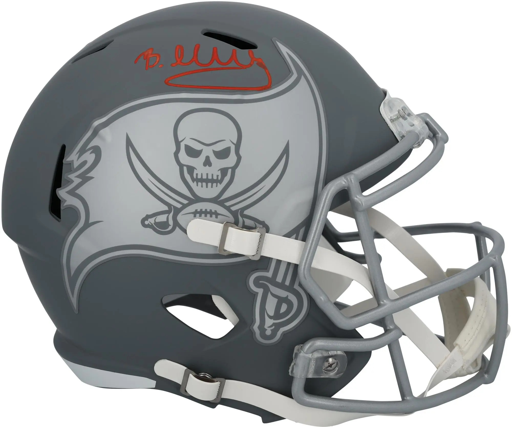 Bucky Irving Tampa Bay Buccaneers Autographed Riddell Slate Speed Replica Helmet - Fanatics Authentic Certified