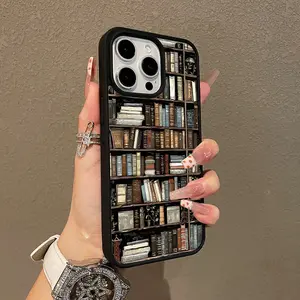 Trendy Magnetic Case for iPhone11/12/13/14/15/16/17/promax Classic Book Collection Art MagSafe Ready, Ultra Thin & Shockproof | Cute Pick for Girls