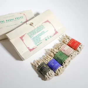 Handmade Rope Incense Bundle for Aromatherapy and Meditation - Eco-friendly and Sustainable Himalayan Light