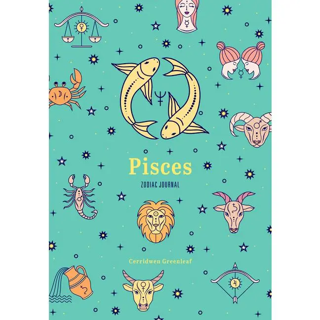 Pisces Zodiac Journal: (Astrology Blank Journal, Gift for Women) by Cerridwen Greenleaf (Paperback)