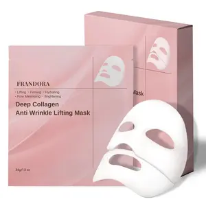 Collagen Face Mask, Overnight Collagen Anti Wrinkle Lifting Mask, Hydrating Mask and Pore Minimizer for Face - Korean Skin Care