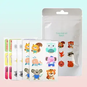 36 Count Plant Essential Oil Night Stickers for Kids and Adults, Natural Mosquito and Bug Repellent Patches for Summer Outdoor Use