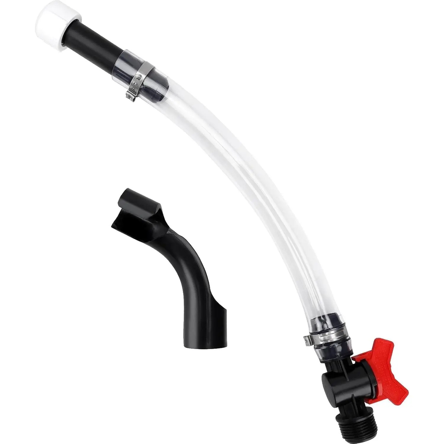 Gas Cans Hose,vp racing  jug,5 gallon jugs,racing  jug hose3044 with Ball Valve Shut and Hose Bender Upgraded Filter Design for Gas Cans, egs Jugs, LC2 Jugs, Scribner  Jugs