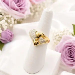 High quality 14k laminated ring