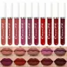 10pcs Matte Finish Lipstick & Lip Gloss Cosmetic Set - Gentle, Sensitive-Skin Friendly, Long-Wear Waterproof, High Pigmentation, Nonstick, Easy-to-Apply, Exfoliating, Smooth Balm, Beginner-Friendly, Multi-Color, Convenient Storage for Lip Care