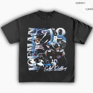 Adult  CALEB WILLIAMS Tee, CALEB WILLIAMS T-shirt, Chicago Football, Graphic Tees, Sport Shirt, Y2K Cotton Tee, Streetwear